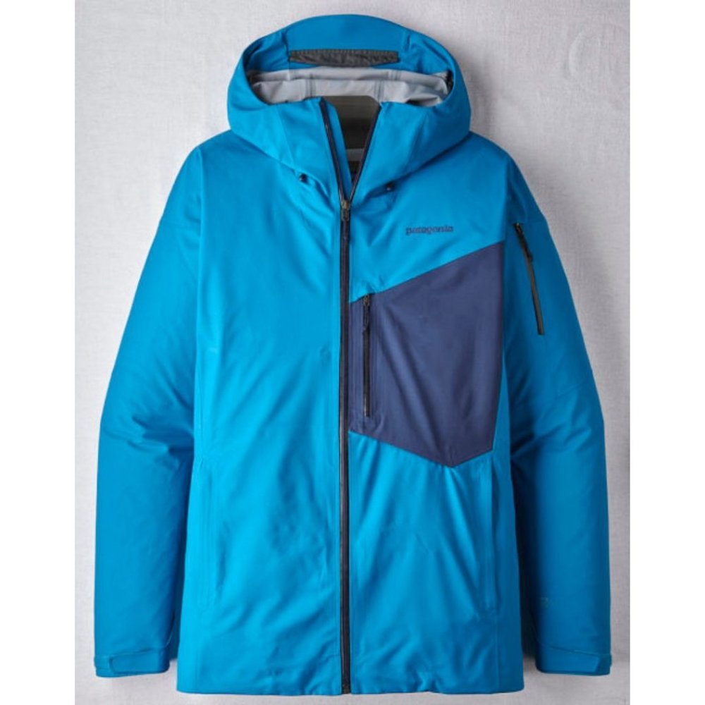 Patagonia SnowDrifter Jacket Andes Blue Size Small Shell